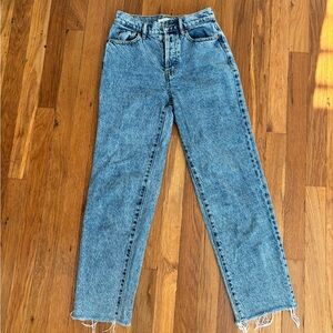 High rise straight pacsun jeans